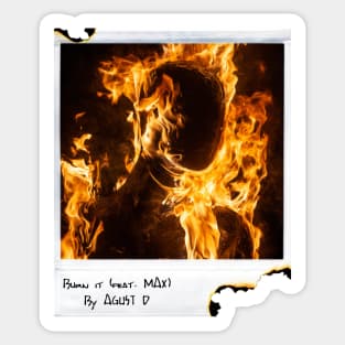 BURN IT Sticker